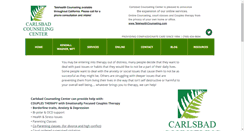 Desktop Screenshot of carlsbadcounselingcenter.com